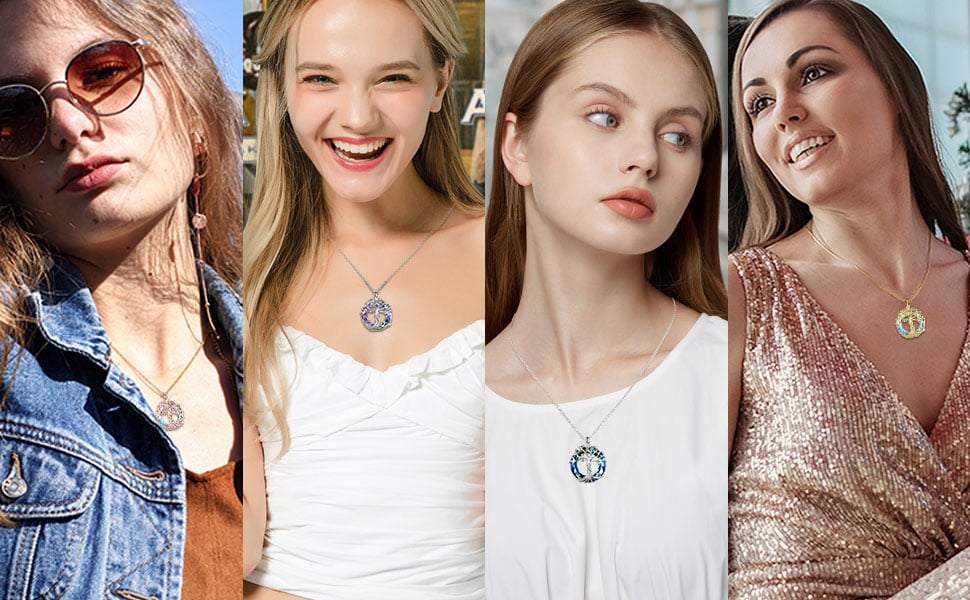 Evola - The Elegant Tree of Life Pendant for Every Journey