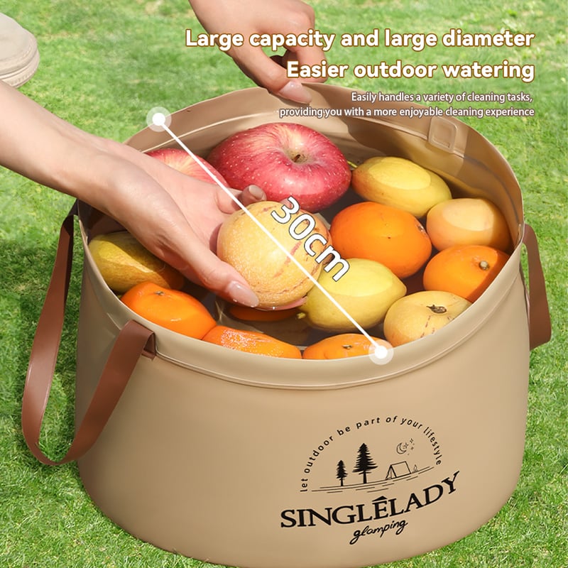 AquaFold – Portable Foldable Multi Use Bucket