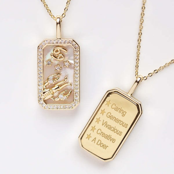 AstroGlow – Custom Zodiac Sign Necklace