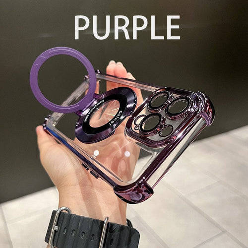 MagniShell – iPhone Electroplating Magnetic Case