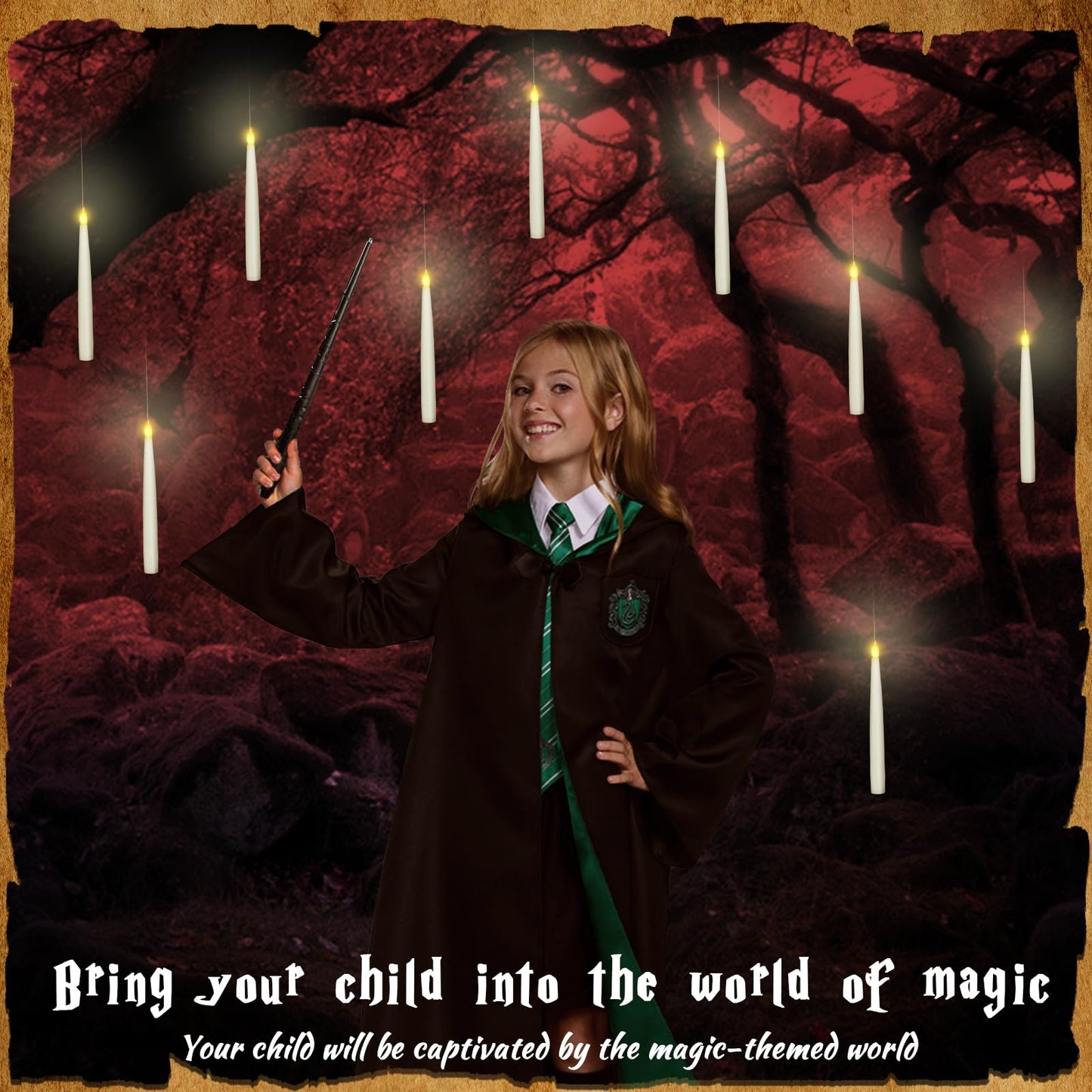 LumiLeviosa – Floating Candles with Magic Wand