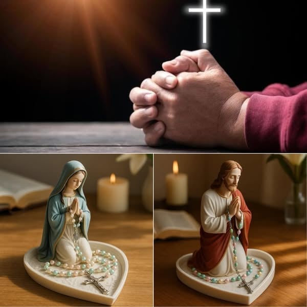 DivineGrace – Virgin Mary Rosary Holder