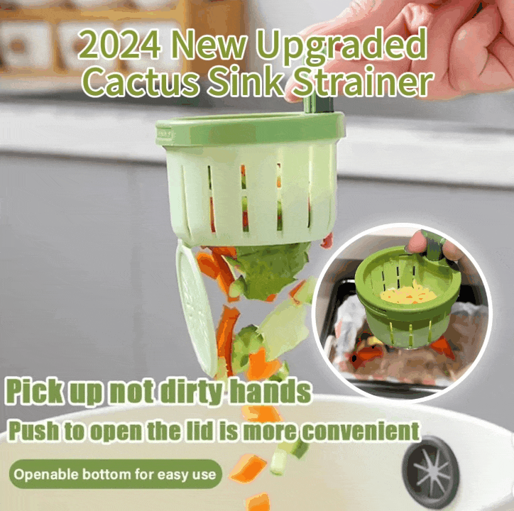 CactusFlow – Enhanced Kitchen Drain Filter
