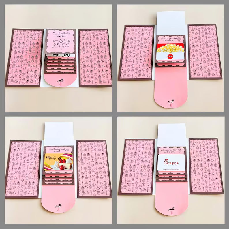 MerryNotes – Handcrafted Christmas Gift Card Booklet