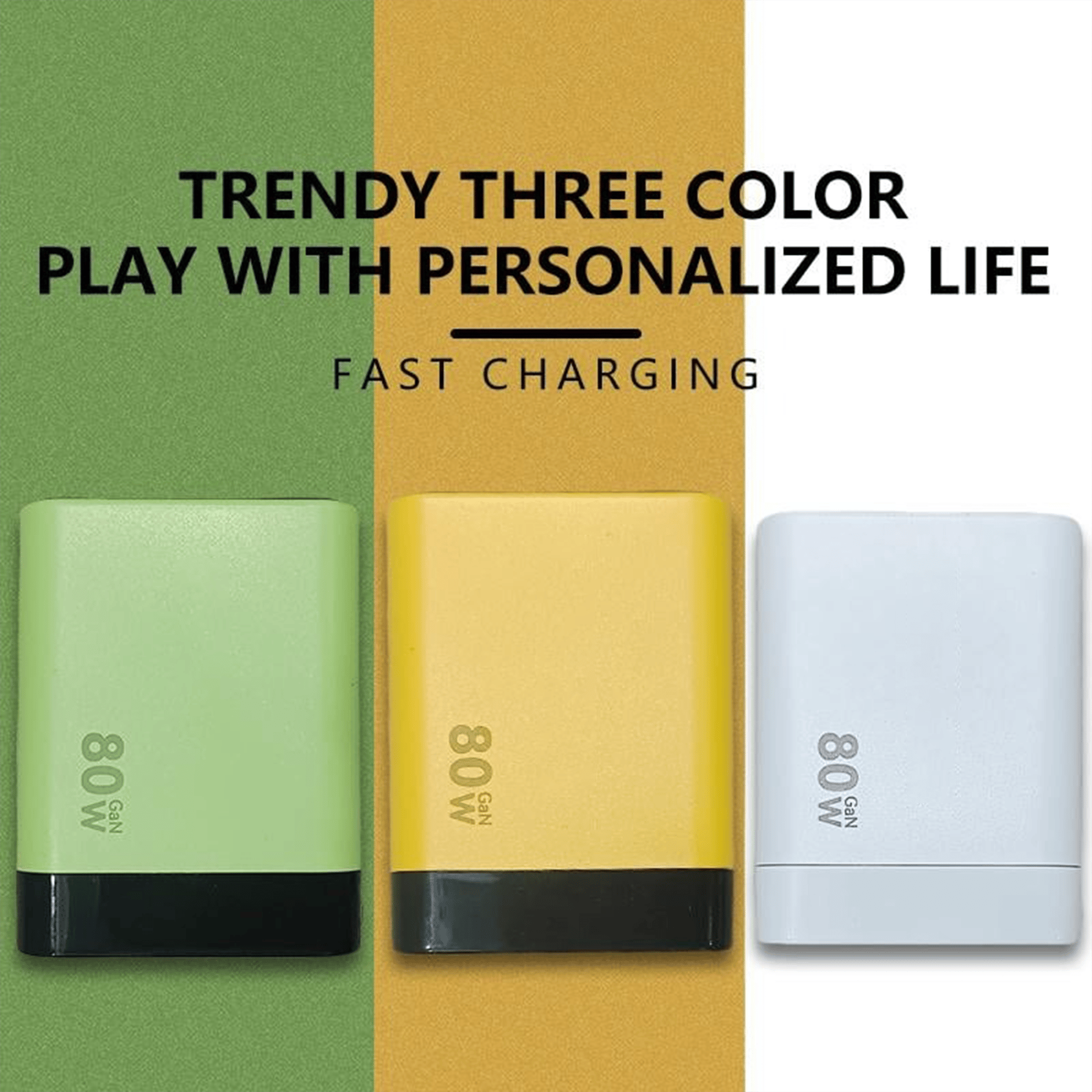 🎁✨3 in 1 Charger Retractable 80W MAX Fast