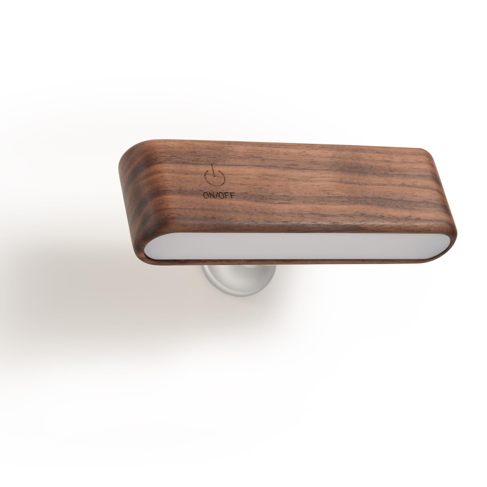 PureGrain – Walnut/Elm Magnetic Rechargeable Lamp