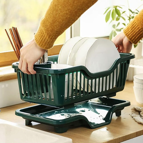 StackEase – Double Layer Dish Drying Rack