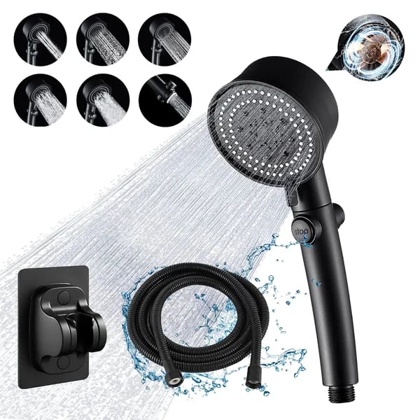 AquaZen - Relaxing High-Pressure Shower