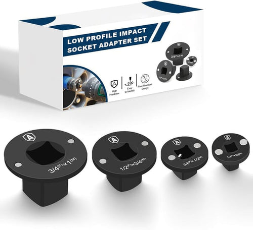 TorqueShift – Low Profile Impact Socket Adapter Set