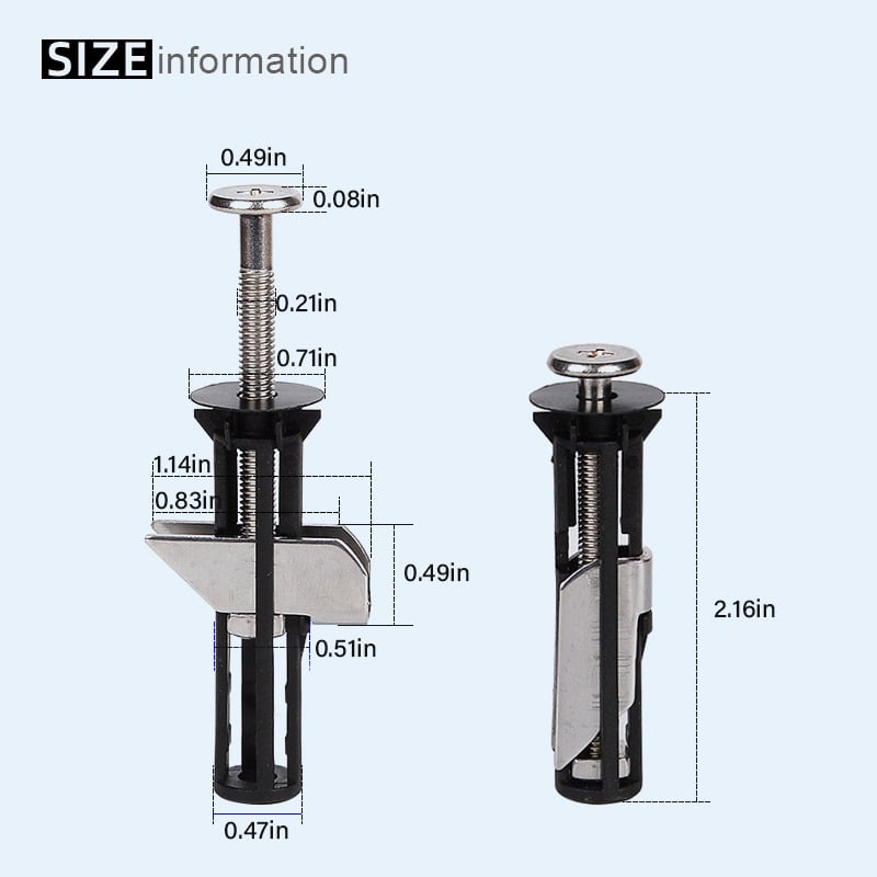 TightLock – Heavy Duty Toilet Bolt Kit