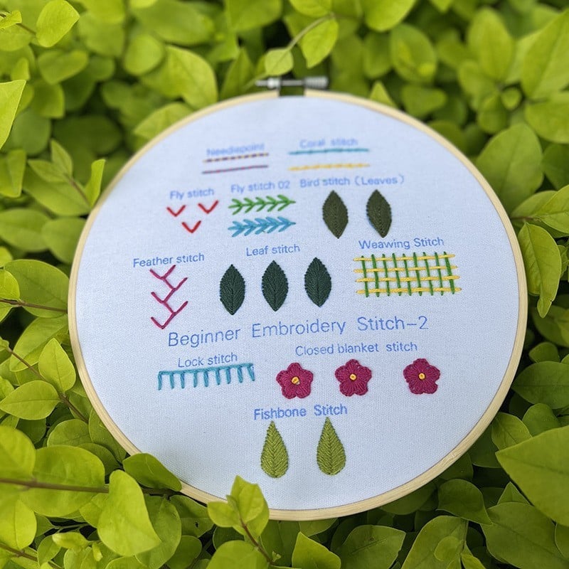 StitchBloom – Beginner’s Embroidery Kit for Creative Expression