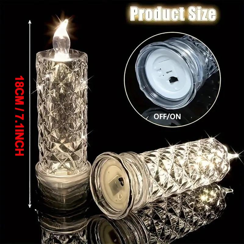 LumiCrystal – LED Candle Light Set