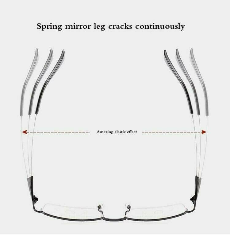 ClearFlex – Titanium Progressive Reading Glasses