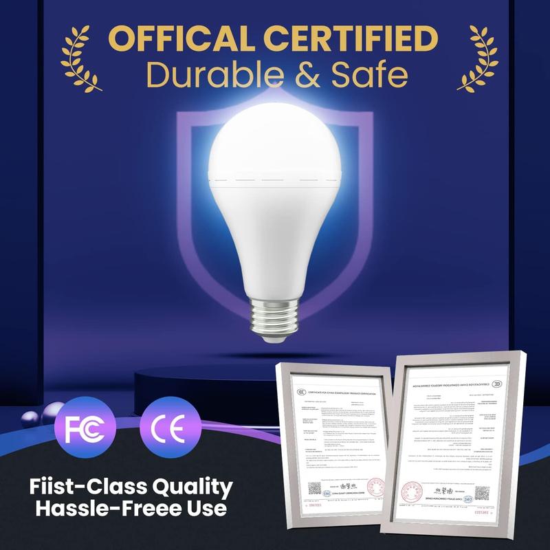 GlowGuard – Rechargeable Emergency Bulb