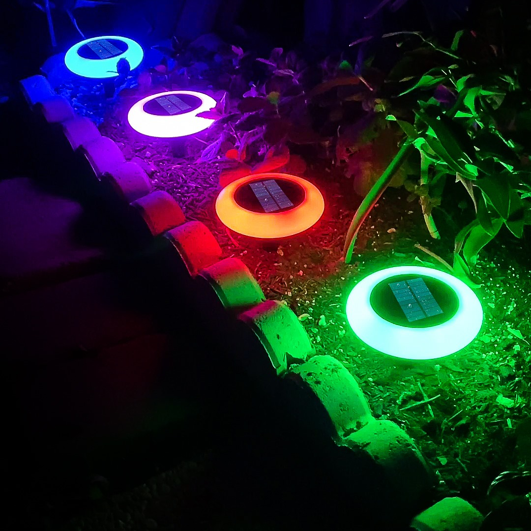 SolarGlow – Vibrant Outdoor Color Lights