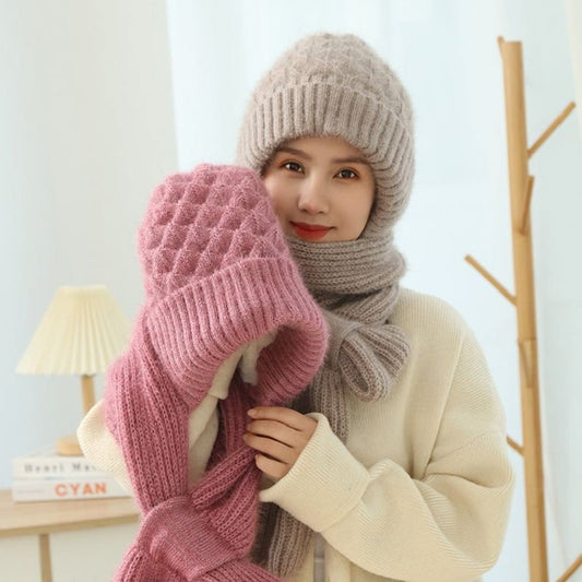 CozyShield – Ear Protecting Winter Scarf Hat
