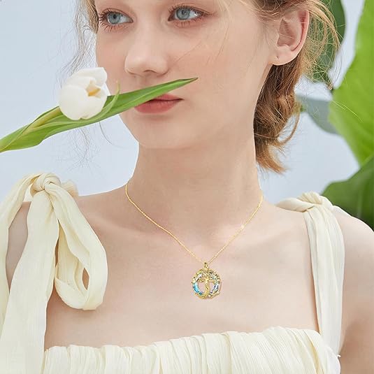 Evola - The Elegant Tree of Life Pendant for Every Journey