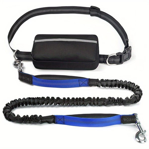 LeashEase – Zipper Pouch Running Dog Leash