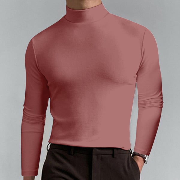 UrbanEdge – Stylish Mock Neck Tee