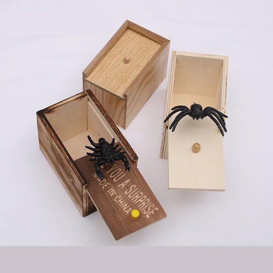 TrickCrate - Creepy Crawly Spider Box | The Ultimate Surprise!