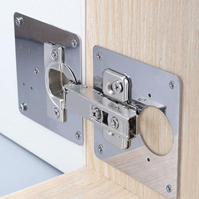 HingeHero - 304 Steel Plate for Wobbly Doors
