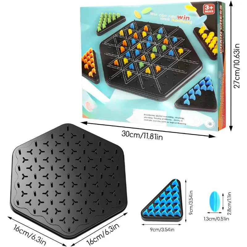 MindLink – Triangle Chain Strategy Game