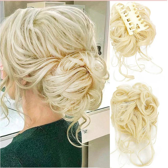 CurlGrip – Large Curly Bun Claw Clips