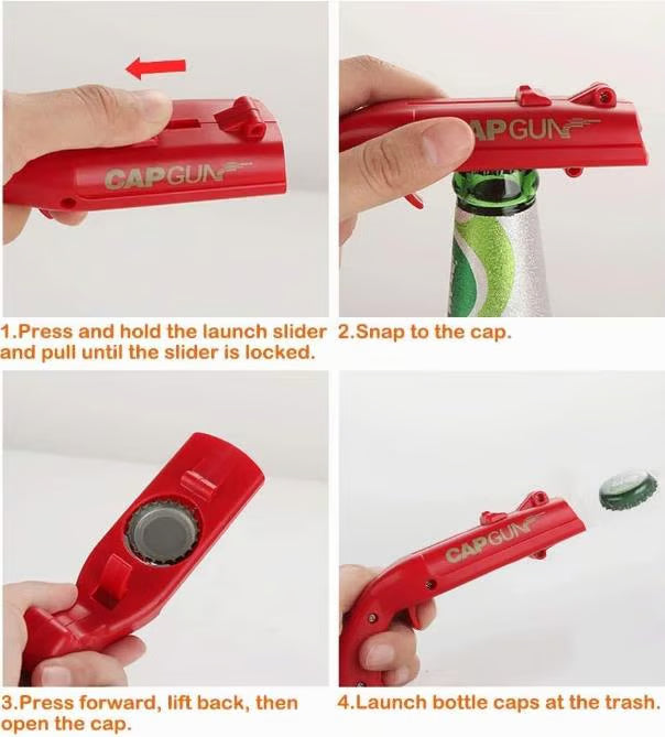 PopShot – Gun Style Bottle Cap Opener