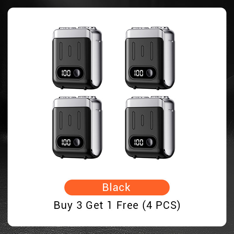 SmoothEdge – Compact Rotary Electric Shaver for Men