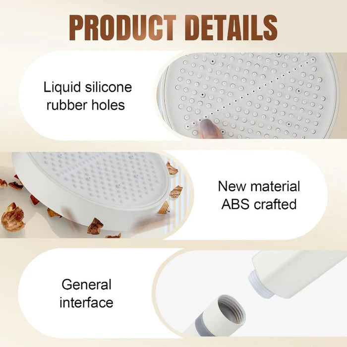 MistForce – 5.9" Air-Boost Handheld Shower Head
