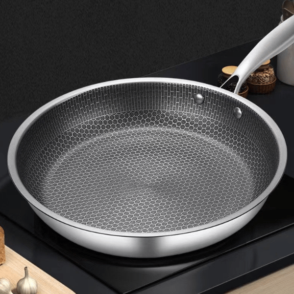 ChefCore – Hammered Stainless Steel Pan