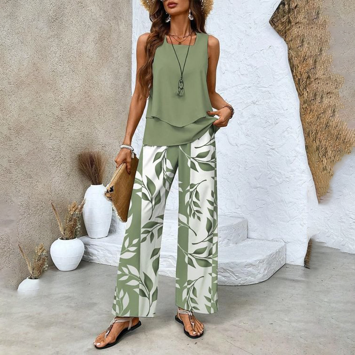 VivaPrint – Stylish Sleeveless Set