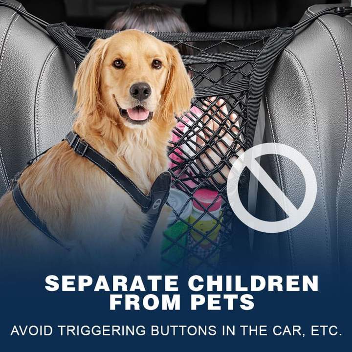 AutoBarrier Pro - Ultra-Safe Car Seat Barrier & Organizer
