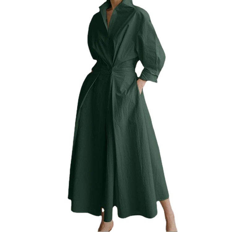 Eleganza - Women’s Cotton Wrap Dress