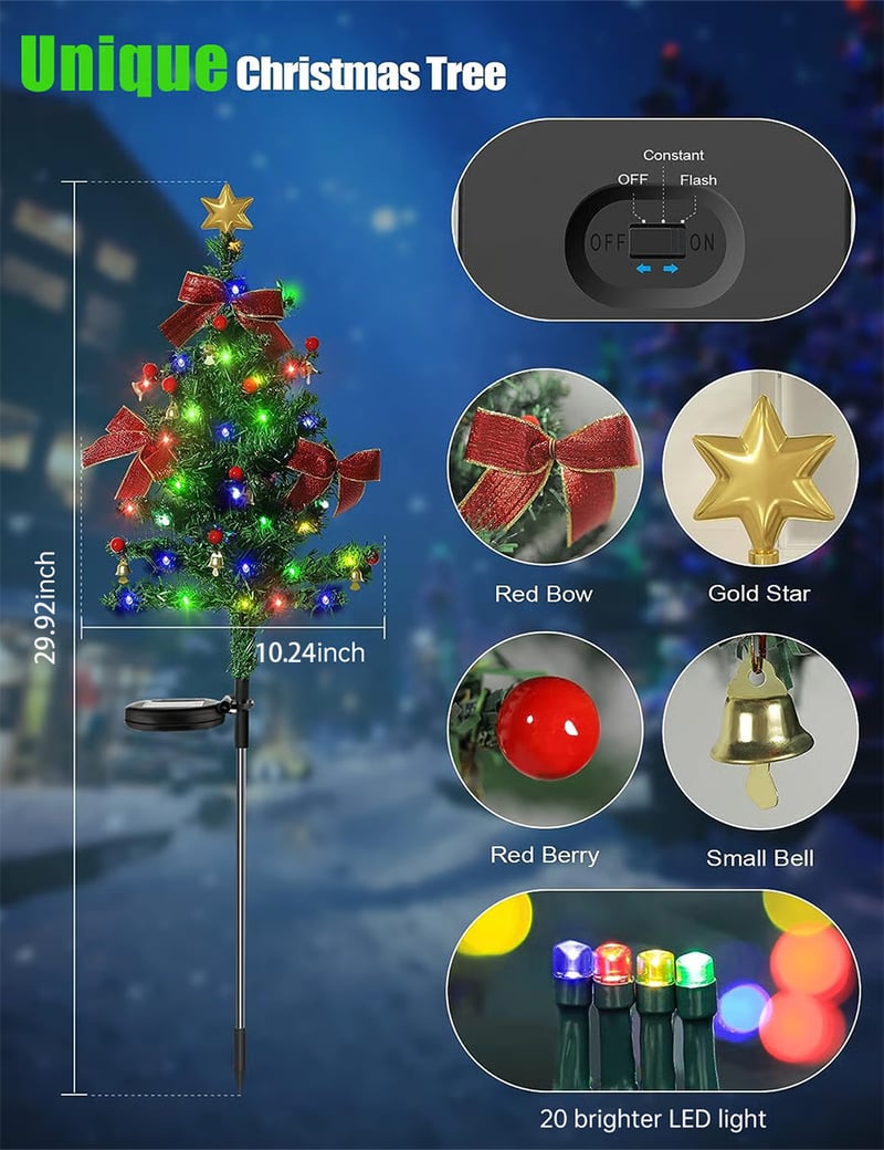 SolarFest – Christmas Tree Light Decor