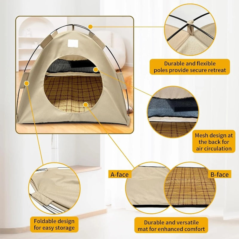 TinyPawsTent – Portable Pet Hideaway