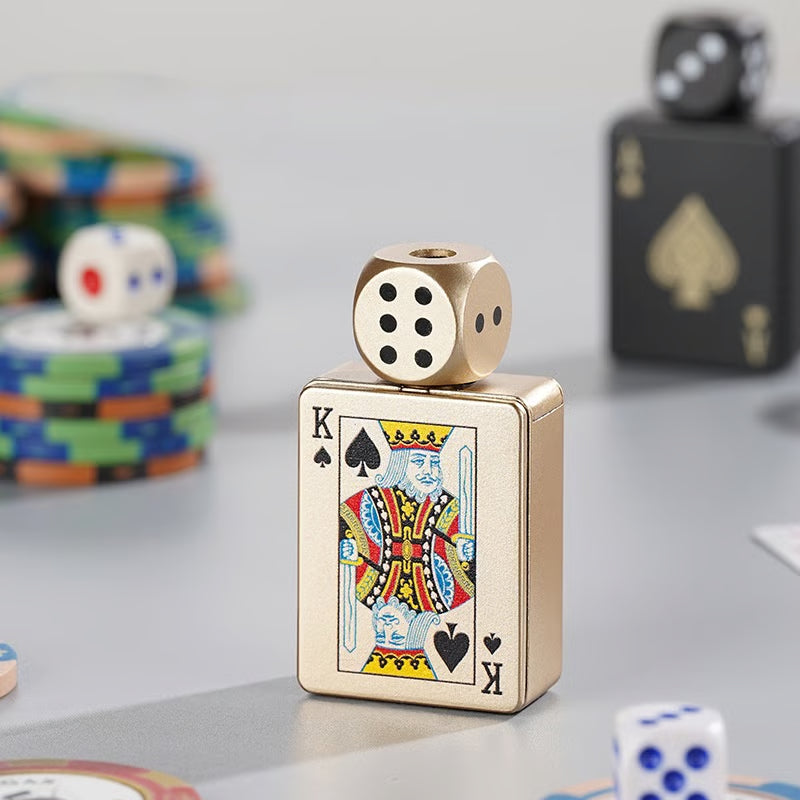 DiceSpark – Rotating Dice Lighter for Stress Relief