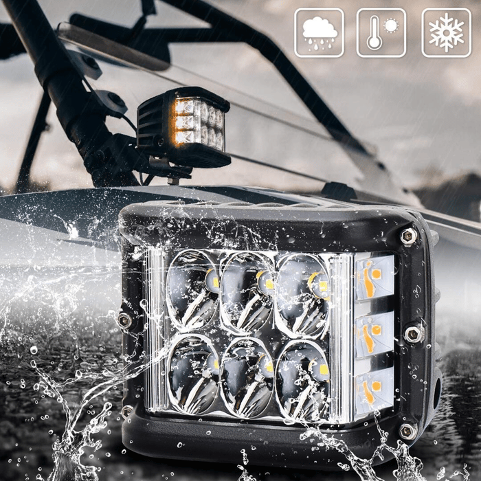 BlazeBeam – Dual Color Strobe Pods