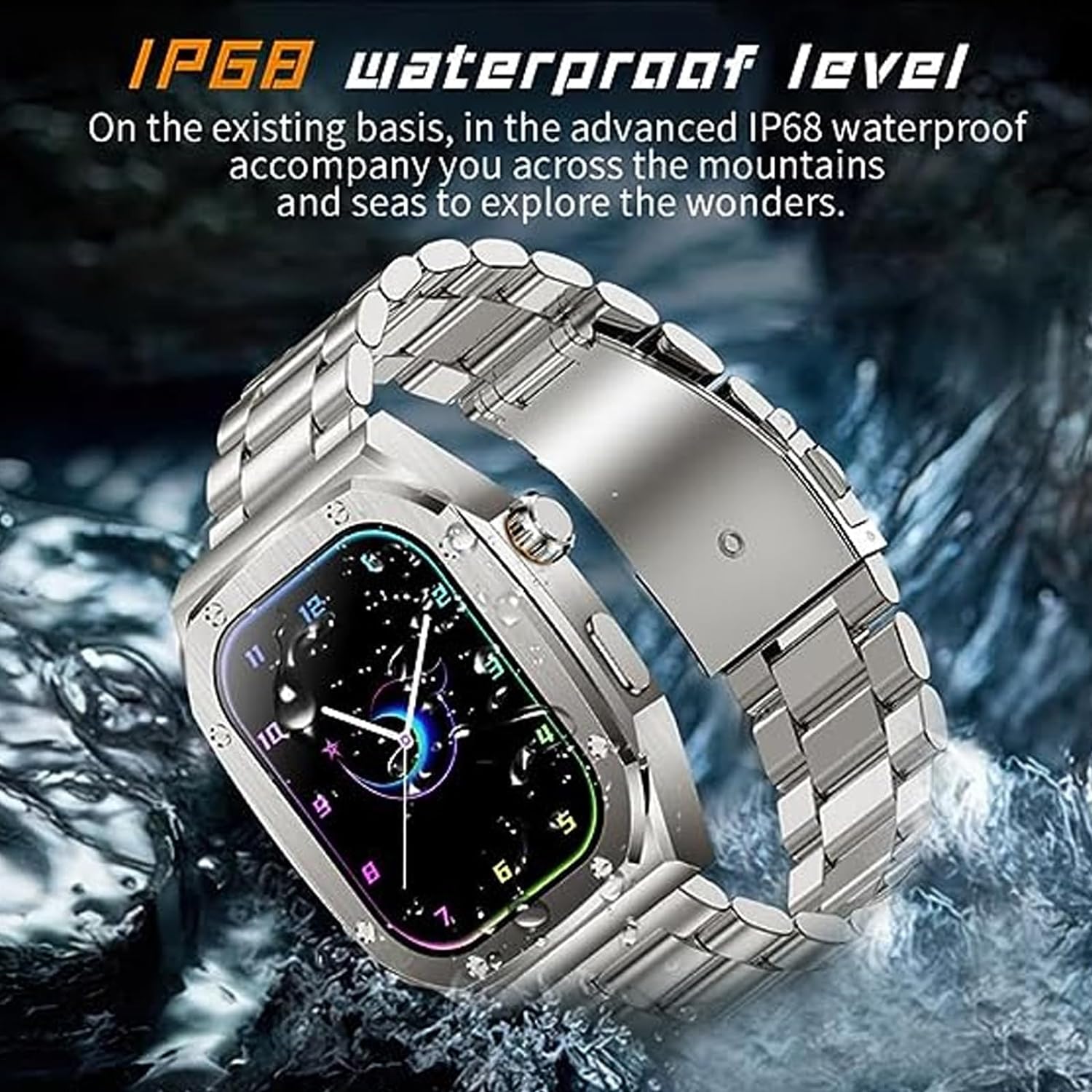 ZenithGear - Waterproof Smart Watch with Heart & Sleep Monitor