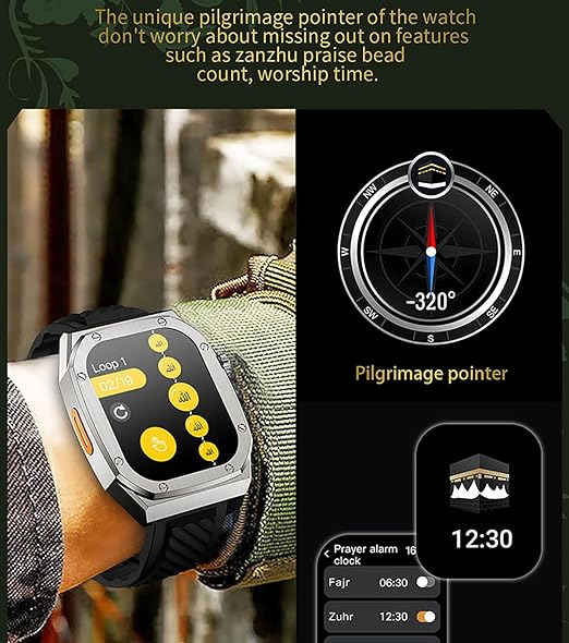 ZenithGear - Waterproof Smart Watch with Heart & Sleep Monitor