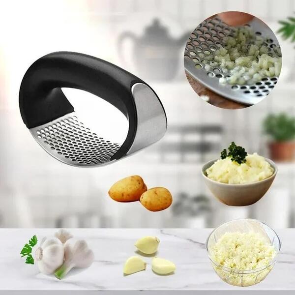ChefGrip – 430 Stainless Garlic Press