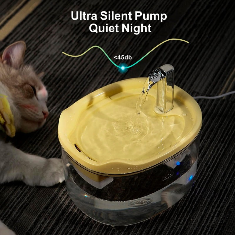 CrystalFlow – Triple Filtration Pet Fountain