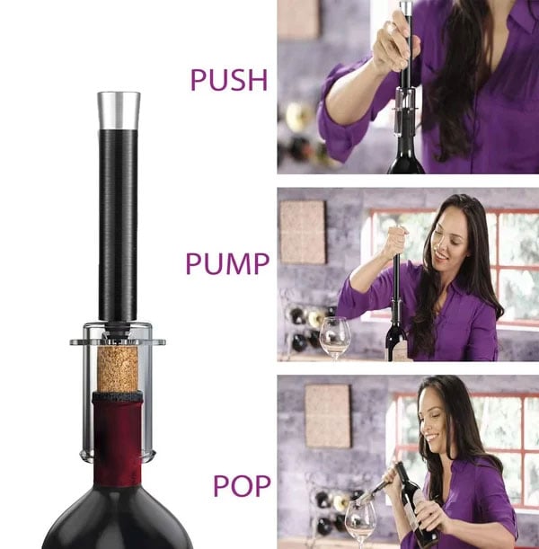 VinoMate – Portable Wine Opening Set