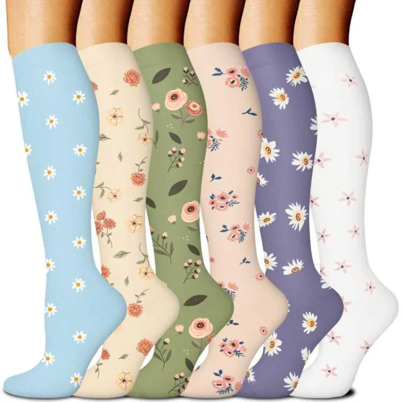StrideBoost – Vibrant Compression Socks