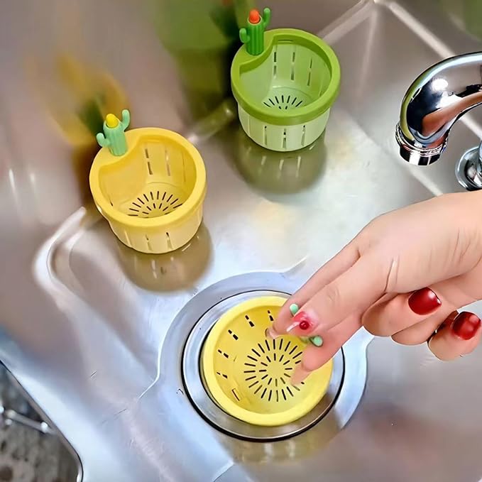 CactusFlow – Enhanced Kitchen Drain Filter