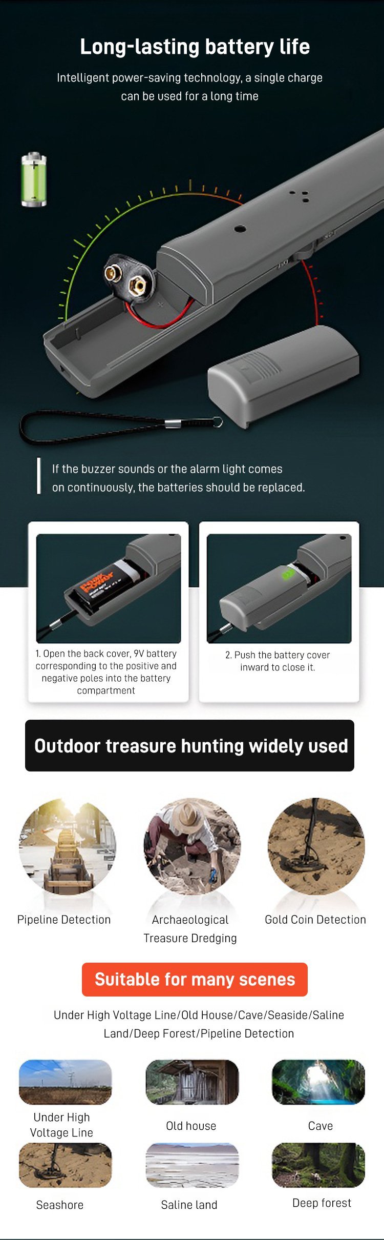 MetalSense – Handheld Sensitive Detector