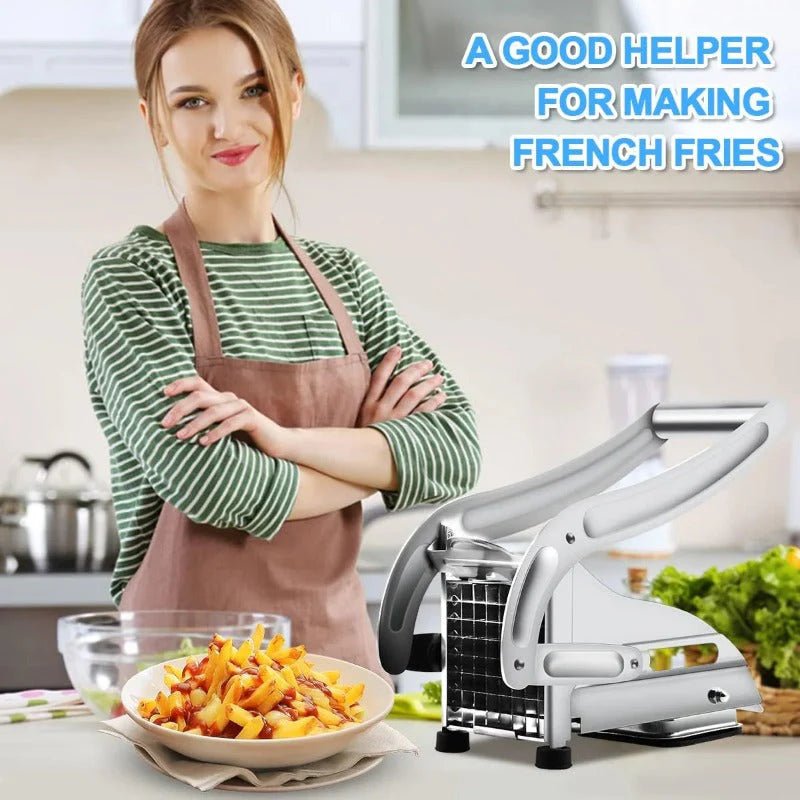 CrispCut – Stainless Steel French Fry Cutter