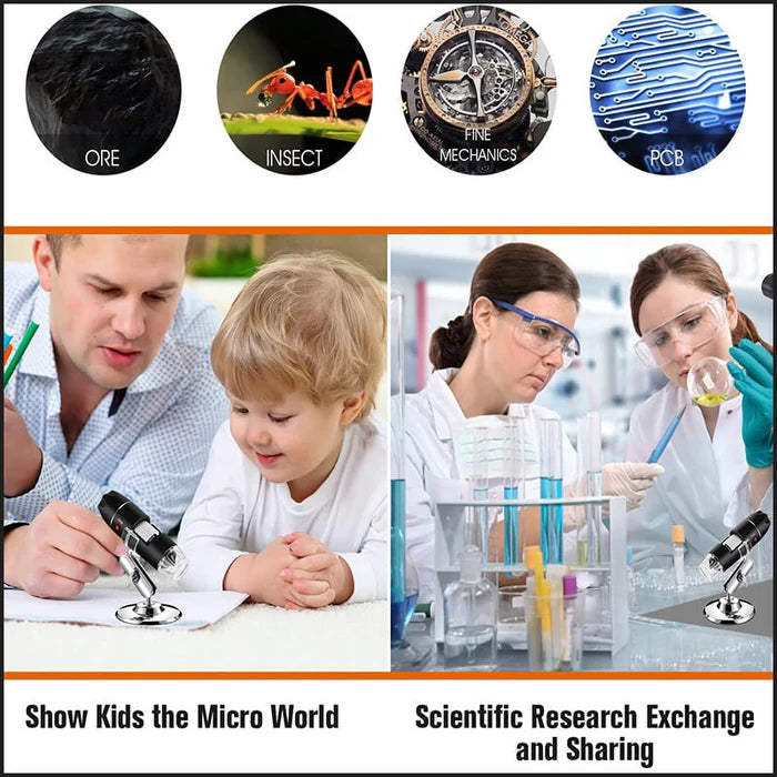 TrueScope – High Definition Digital Microscope 50x–1600x
