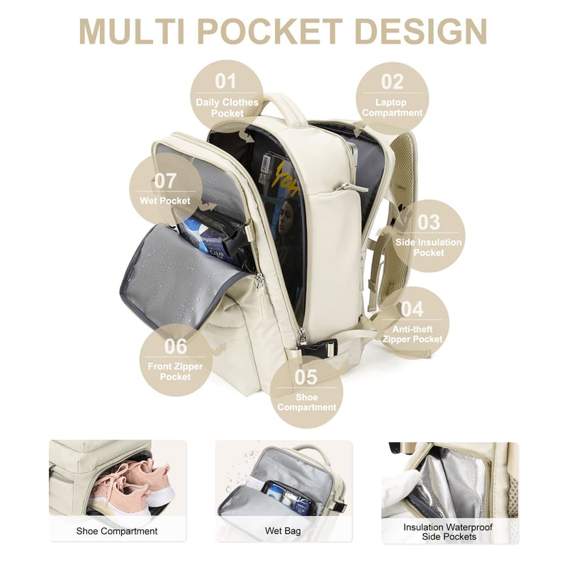 AquaHike – Large Hiking Rucksack for Women