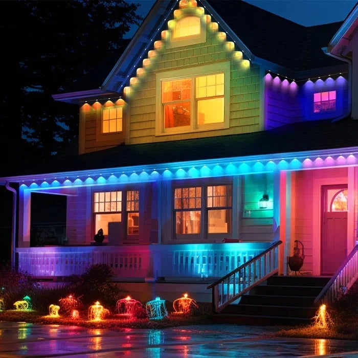 RainbowGlow – Smart Outdoor LED Light